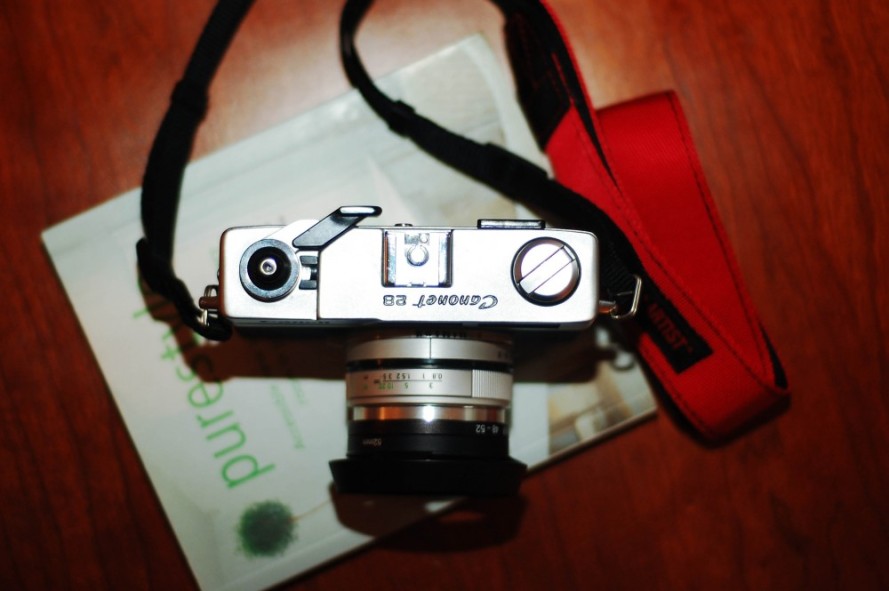 canonet 28 top view